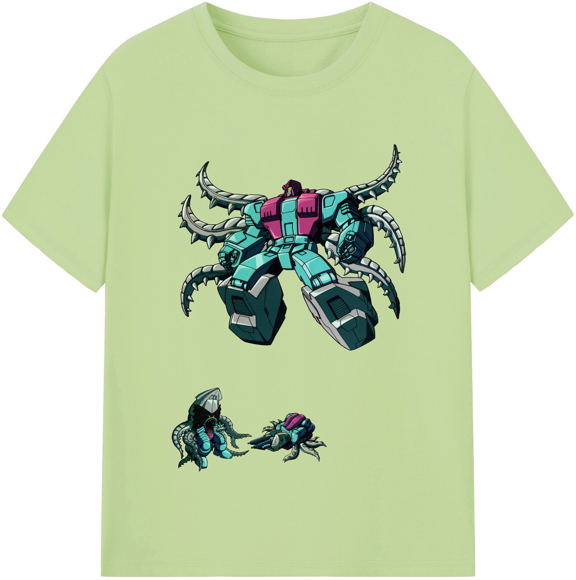 （画像用）  綿100％半袖Tシャツ（フロントプリント）